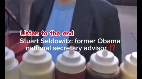 Stuart Seldowitz. Obama. National security advisor -The Psycho Path Stuart