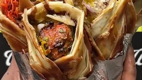 Delicious veg and nonveg role recipes 😋🤤