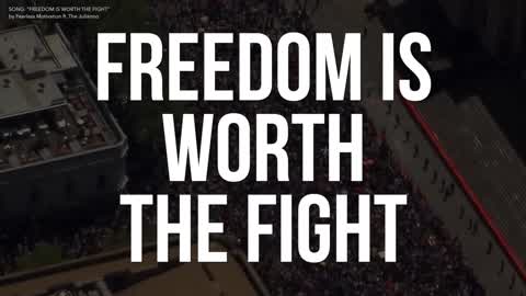 Freedom is not free and it's worth fighting for!