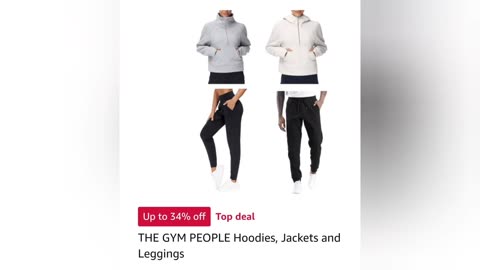 THE GYM PEOPLE Hoodies, Jackets and Leggings