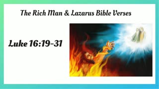 The Rich Man & Lazarus Bible Verses