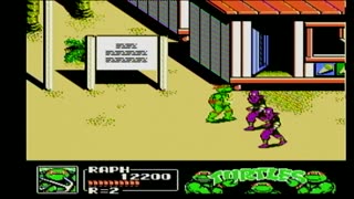 Playing Turtles3 In Retro Game Console HD Video