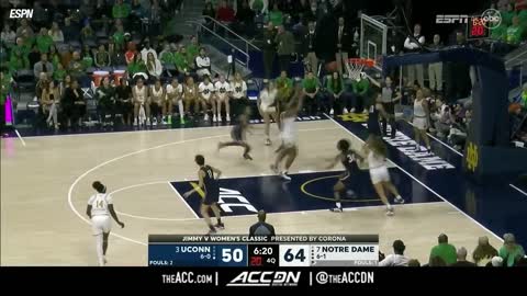 UConn vs Notre Dame Women's Basketball Highlights (2022-23)