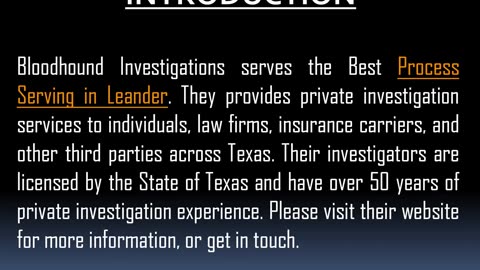 One of the Best Skip Trace Investigator in Leander
