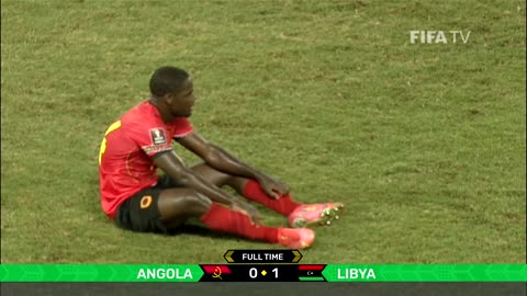 Angola v Libya FIFA World Cup Qatar 2022 Qualifier Match Highlights