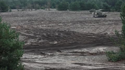 1st Infantry Division Bull Battery Blasts into the European Theater Ready to Fight