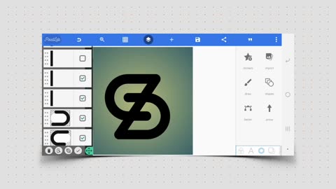 How To Design A Professional Logo in Pixellab I Pixellab Tutorial