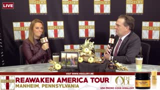 His Glory Presents: Take FiVe: ReAwaken America Manheim Interview w/ Julie Green