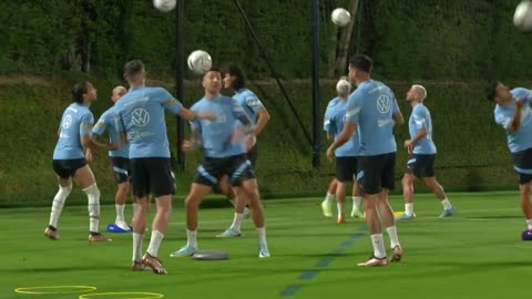 Uruguay train ahead of South Korea opener｜Group H｜Qatar 2022 World Cup