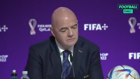 FIFA President strange speech on eve of 2022 World Cup " Today I feel African & Gay