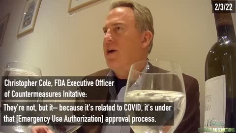 ANNUAL JAB? FULL CLIP- FDA EO Chris Cole CAUGHT on Hidden Camera- The Biden Admin is Planning On An ANNUAL JAB