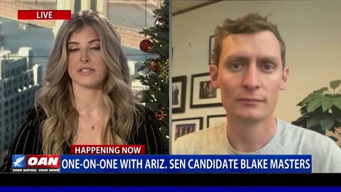 One-on-One with Ariz. Senate Candidate Blake Masters