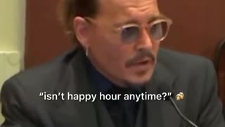 Johnny Depp’s Hilarious Reactions to Prosecutor—A Montage