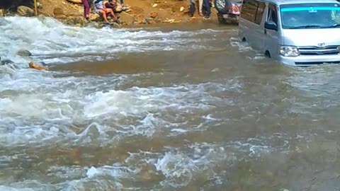 Dangerous Road & enjoy waterfull