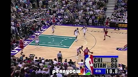 8 Michael Jordan last 3 minutes in his FINAL BULLS GAME vs Jazz (1998)