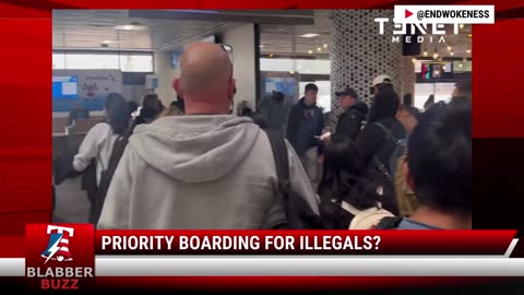 Priority Boarding For Illegals?