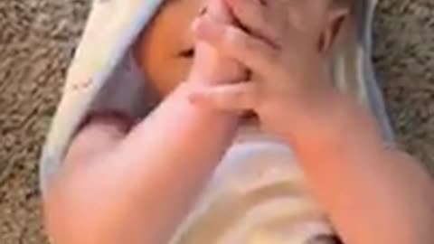 Cute baby video -baby saying papa