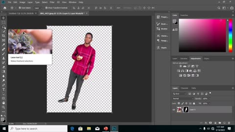 Create picture in Adobe Photoshop