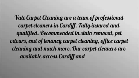 carpet cleaners Cardiff