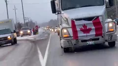 Canadian Truckies for Freedom! 🇨🇦🇨🇦🇨🇦
