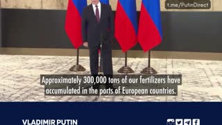 The West is blocking Russian efforts to donate fertilizer