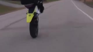 Winter wheelie