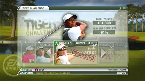 Tiger Woods PGA Tour 09: Tiger Challenge