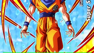 Dokkan Battle Saiyan Day God Goku Awakenjng