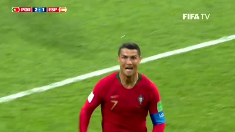 Ronaldo 2018 WC- Portugal vs Spain