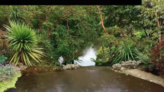 Rain Sounds for Relaxation: Soothing Waterfall & Stream for Better Sleep and Stress Relief