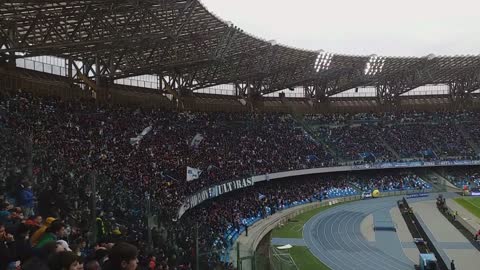 Napoli, festa dei tifosi