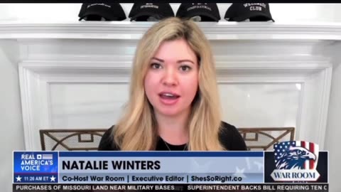 Natalie Winters - Biden regime letting in the CCP