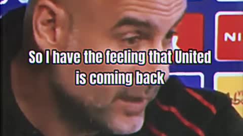 Pep Guardiola Manchester united