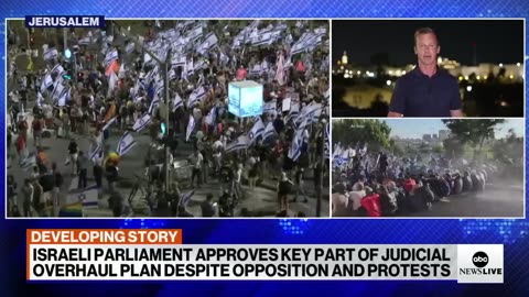 Hundreds of thousands of Israelis protest judiciary reform