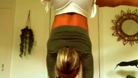 Girl yoga #shorts #viral #trending #reel