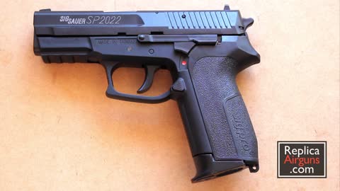 Cybergun Sig Sauer SP2022 Metal Slide CO2 BB Gun Review