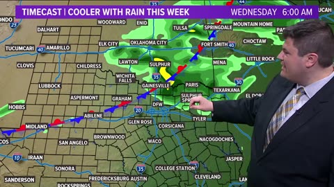 DFW weather: Spring-like weather and more rain on the way