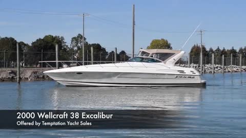 2000 Wellcraft 38 Excalibur