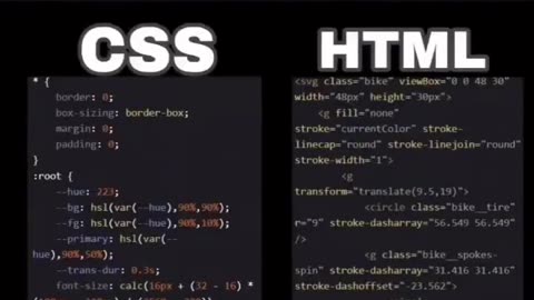 HTML VS CSS CODING