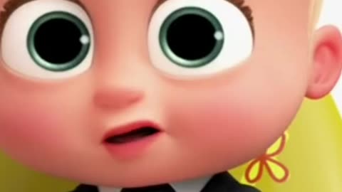 The bossbaby animated birthday invitation video for kids