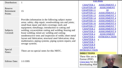 Summary of NAVEDTRA 14119 - Hull Maintenance Technician