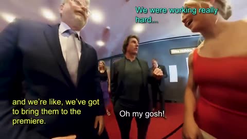 YouTubers meet Tom Cruise and realize he knows them