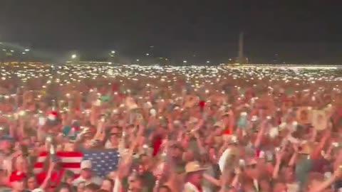 Kid Rock concert - God Bless the USA