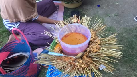 Satay ,Tradisional Street food