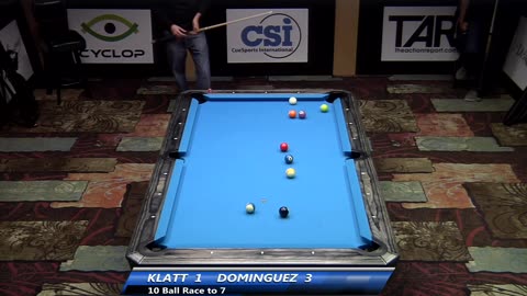 Oscar Dominguez vs Jason Klatt ▸ 2014 US Bar Table 10-Ball Championship