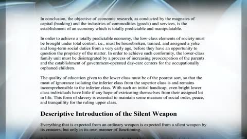 Silent Weapons For Quiet Wars Document Full Read