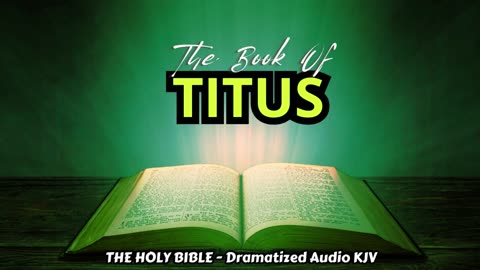 ✝✨The Book Of TITUS | The HOLY BIBLE - Dramatized Audio KJV📘The Holy Scriptures_#TheAudioBible💖