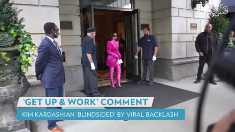 Kim Kardashian Says She Was Blindsided by Backlash to Her Get Up and Work Comments PEOPLE