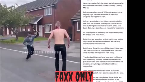 Machete fight in UK