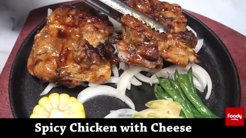 Spicy Chicken with Cheese | Foody Today